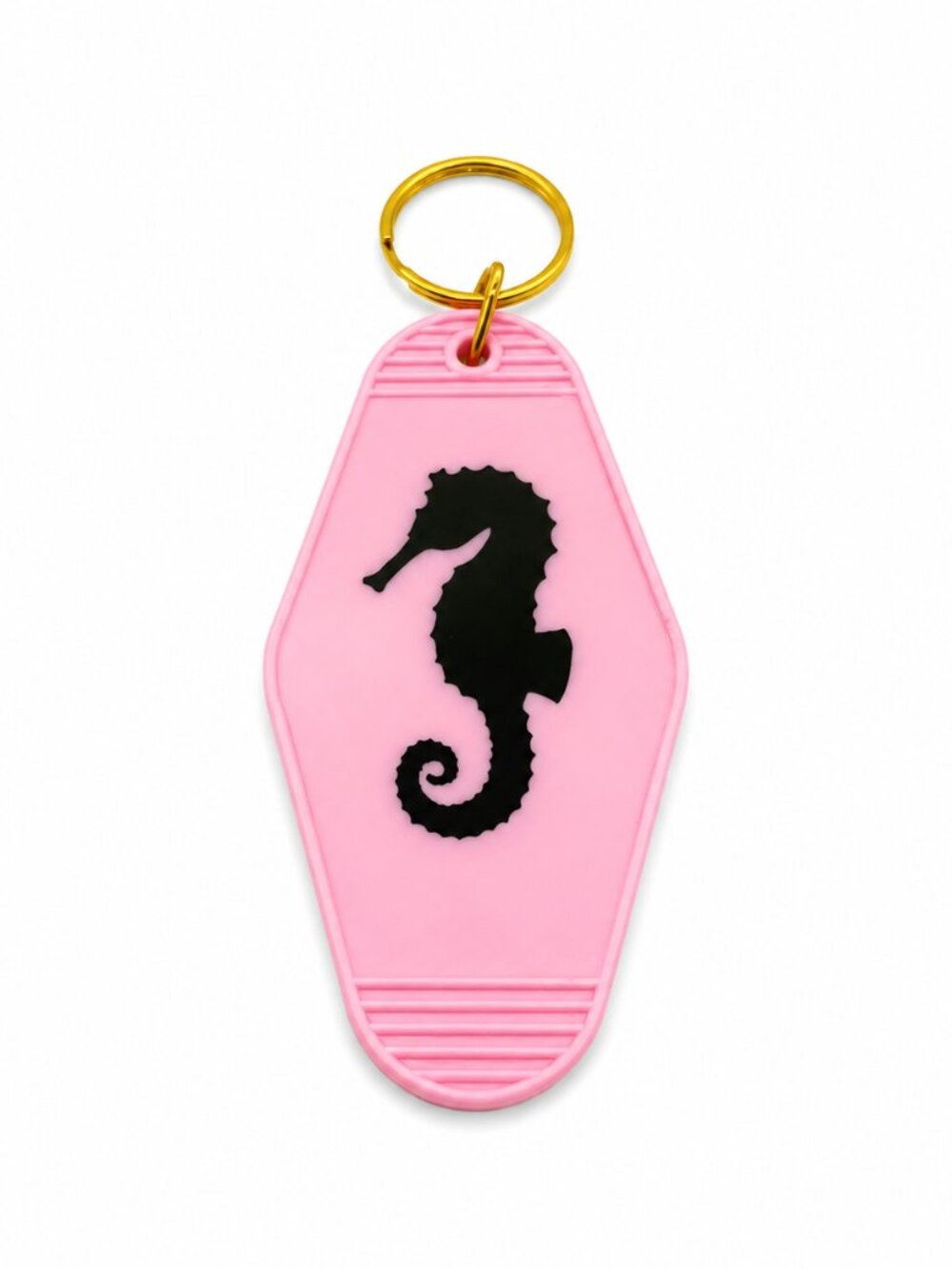 Handmade Seahorse Motel Keychain